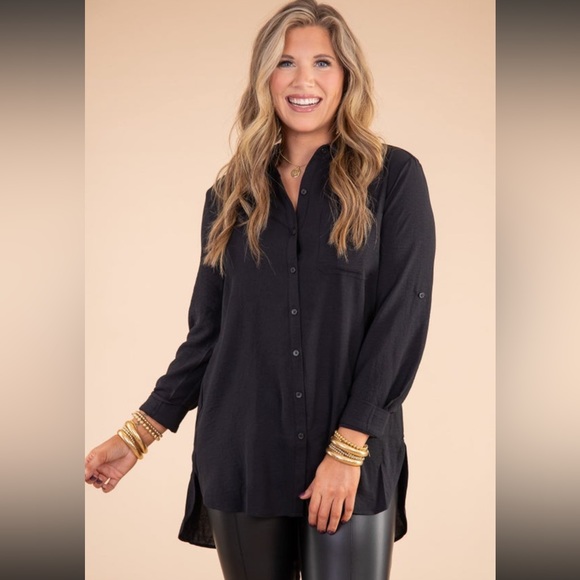 Black tunic by Tribal brand - Picture 1 of 4